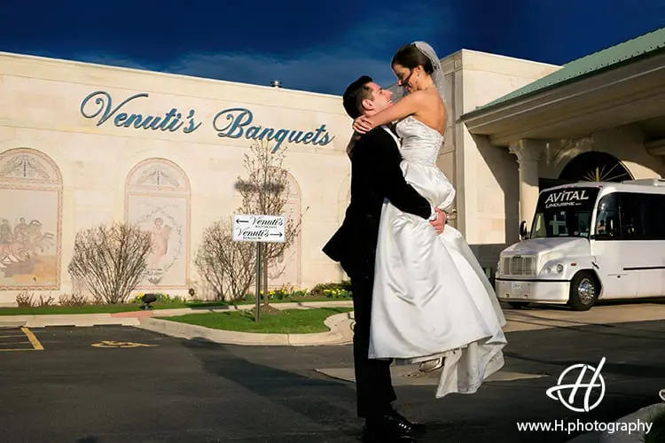 Aaron and Jessica’s wedding at Venuti