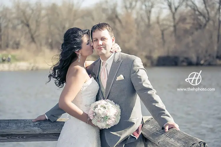 Pratt's Wayne Woods lake in background