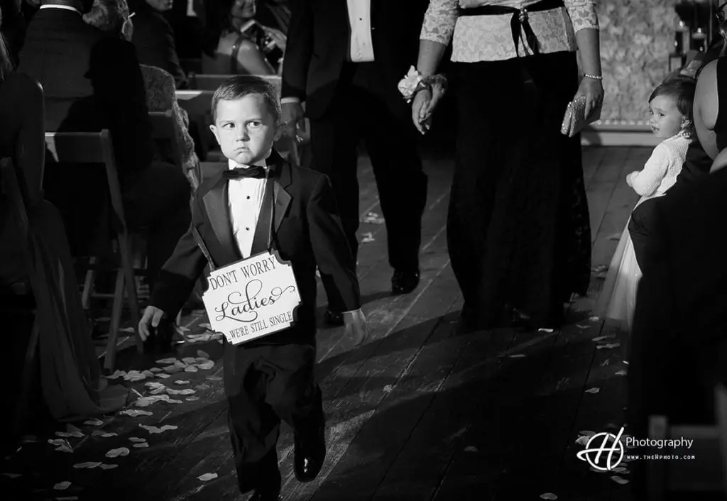 kids with signs