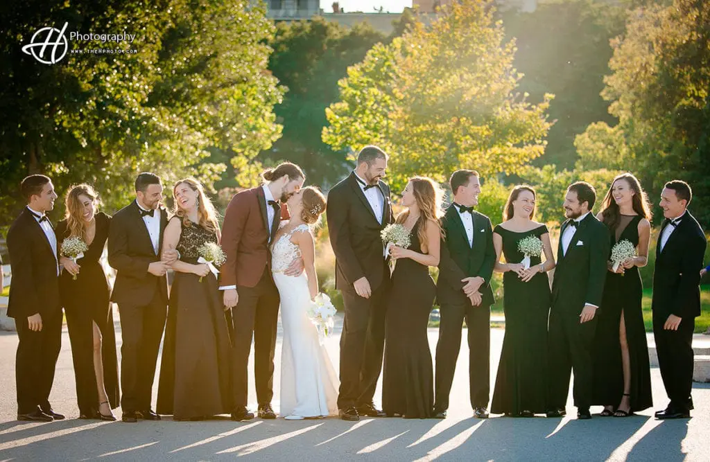 creative wedding photo