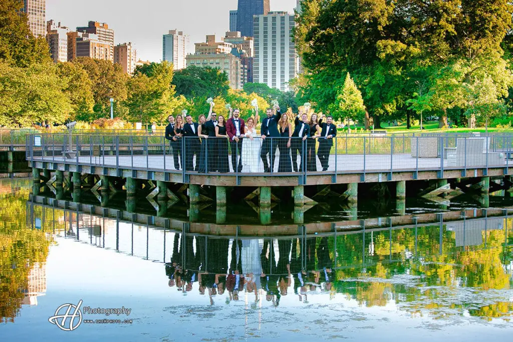 bridal party picture