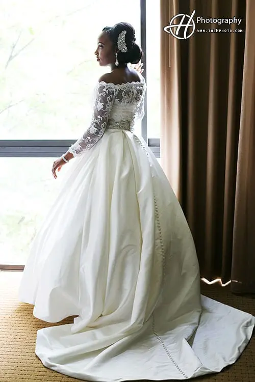 wedding dress photo