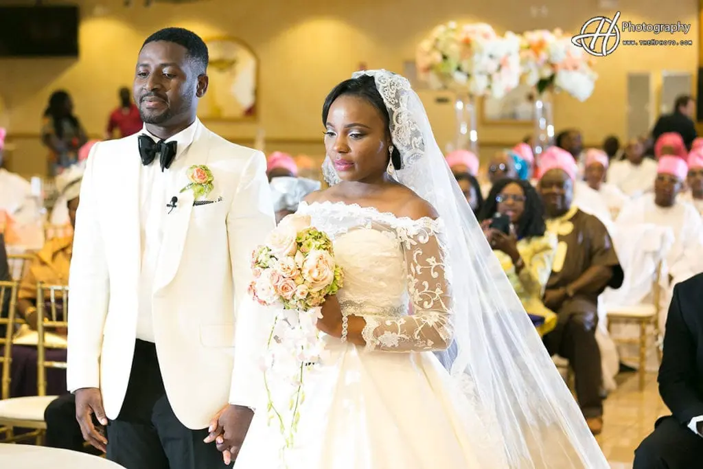 groom and bride religious ceremony