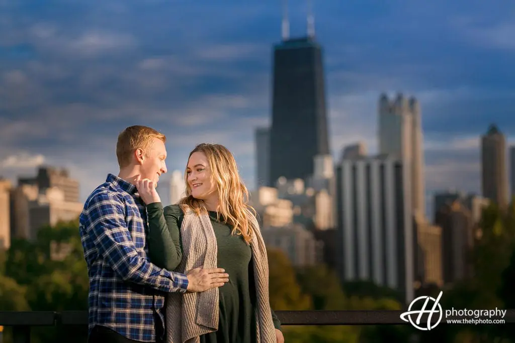 Chicago Engagement Fall