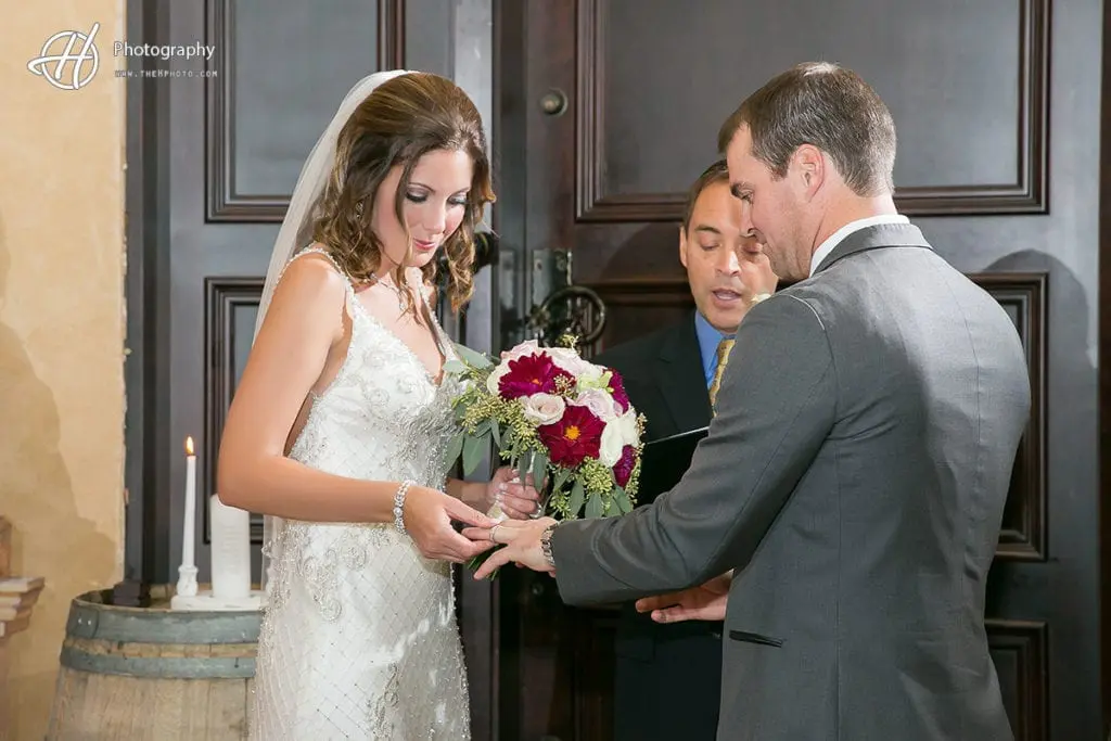 Ring Ceremony Jessica and Josh