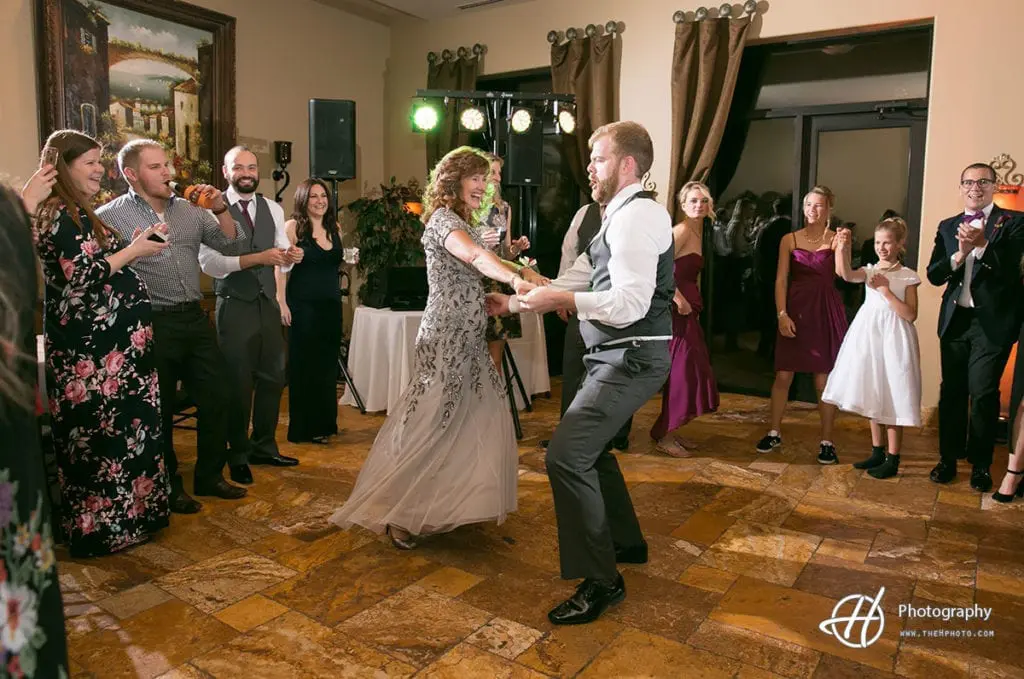 wedding reception Acquaviva Winery