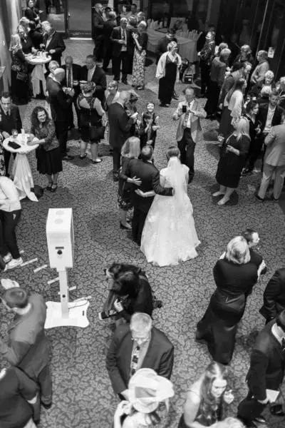 Cocktail hour at Stongate hoffman estate.