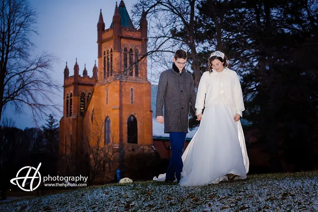 Winter Wedding Livonia Michigan