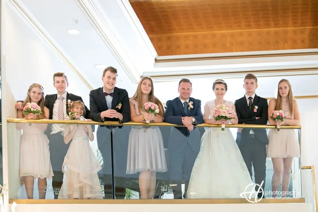 Bridal-party- European Crystal Banquets