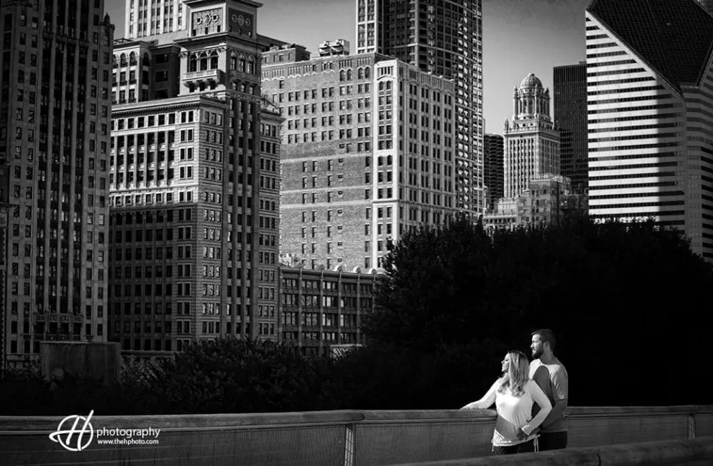 black-white-engagement