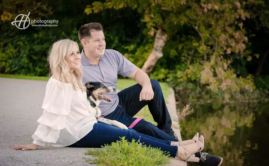 Myley with Michelle and Dan