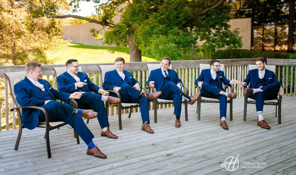 groomsmen Holiday Inn