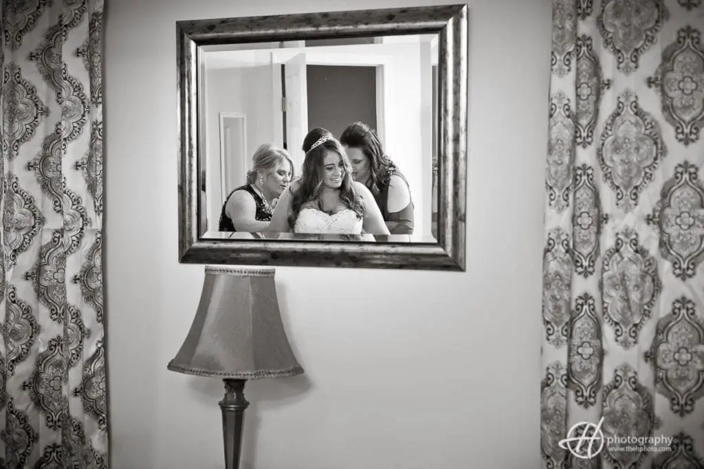 wedding in black and white