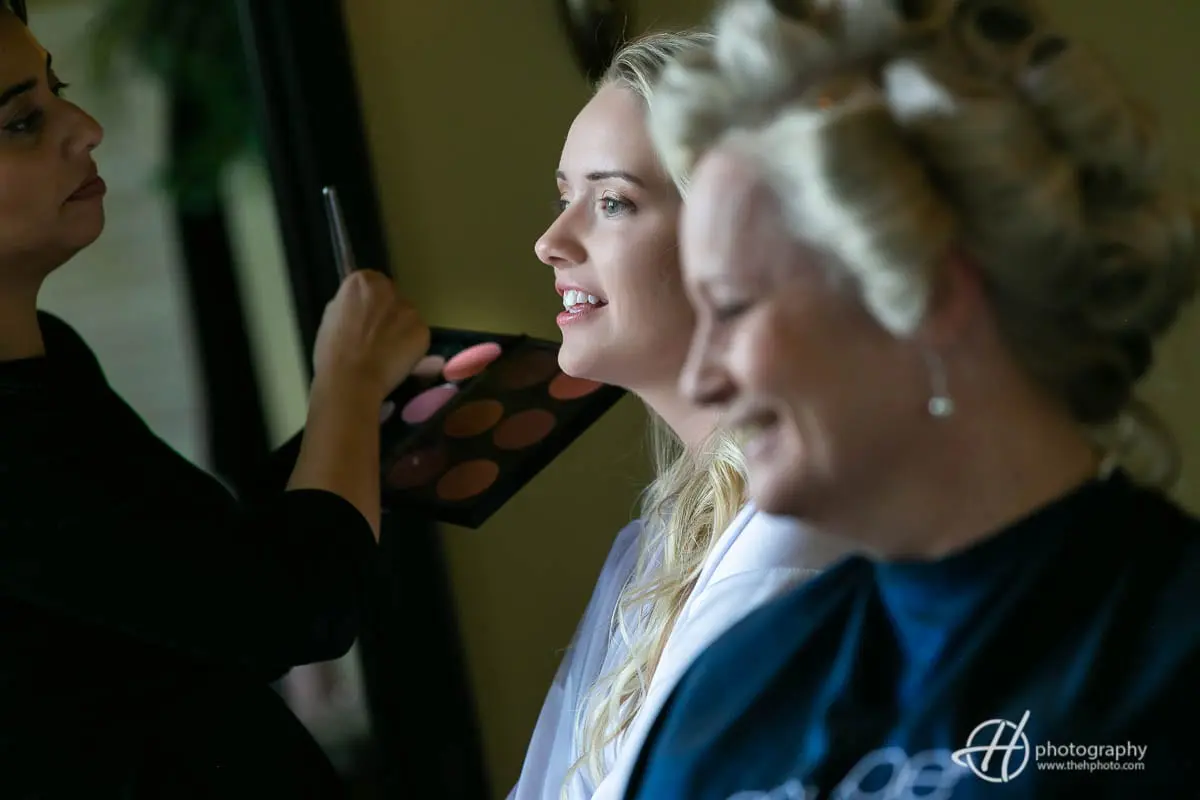 bride getting ready 