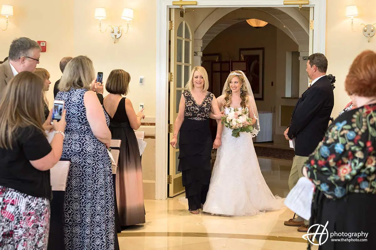 walking by the aisle