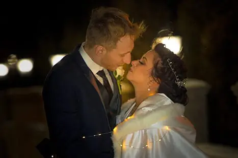 Paulina and Smajo Winter Wedding in Moody Colors