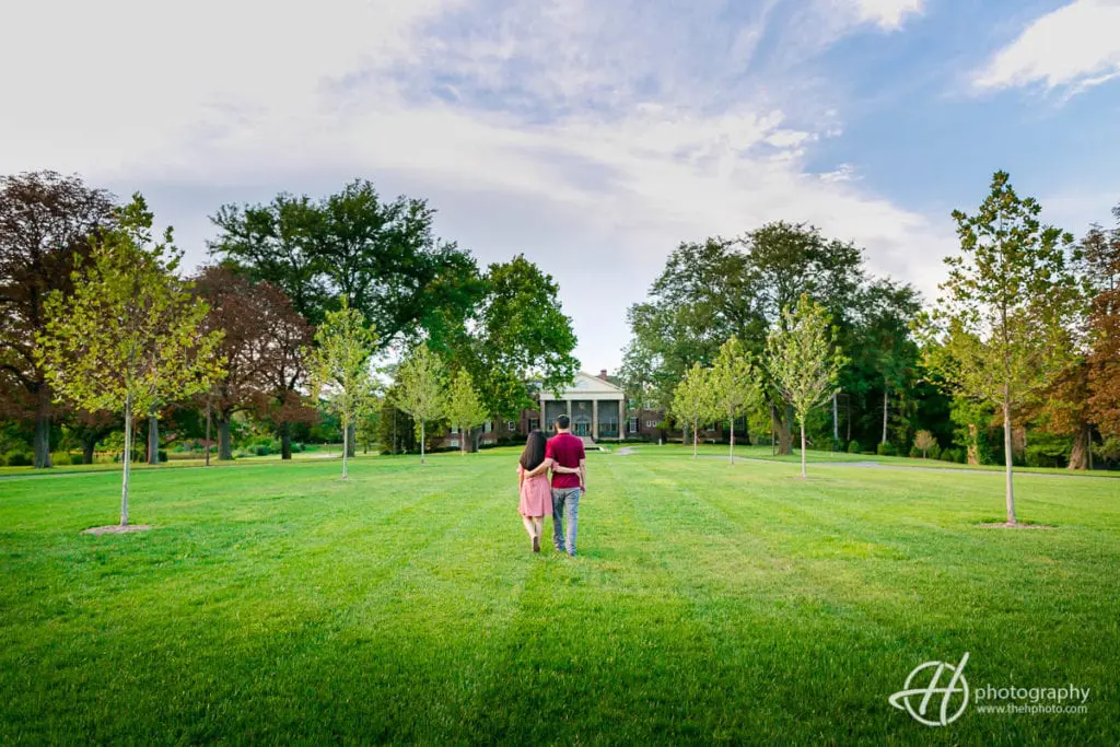 Best Cantigny Engagement Session Shot Engagement Session Cantigny park