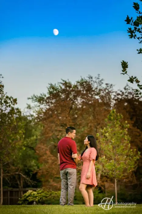 moon at engagement
