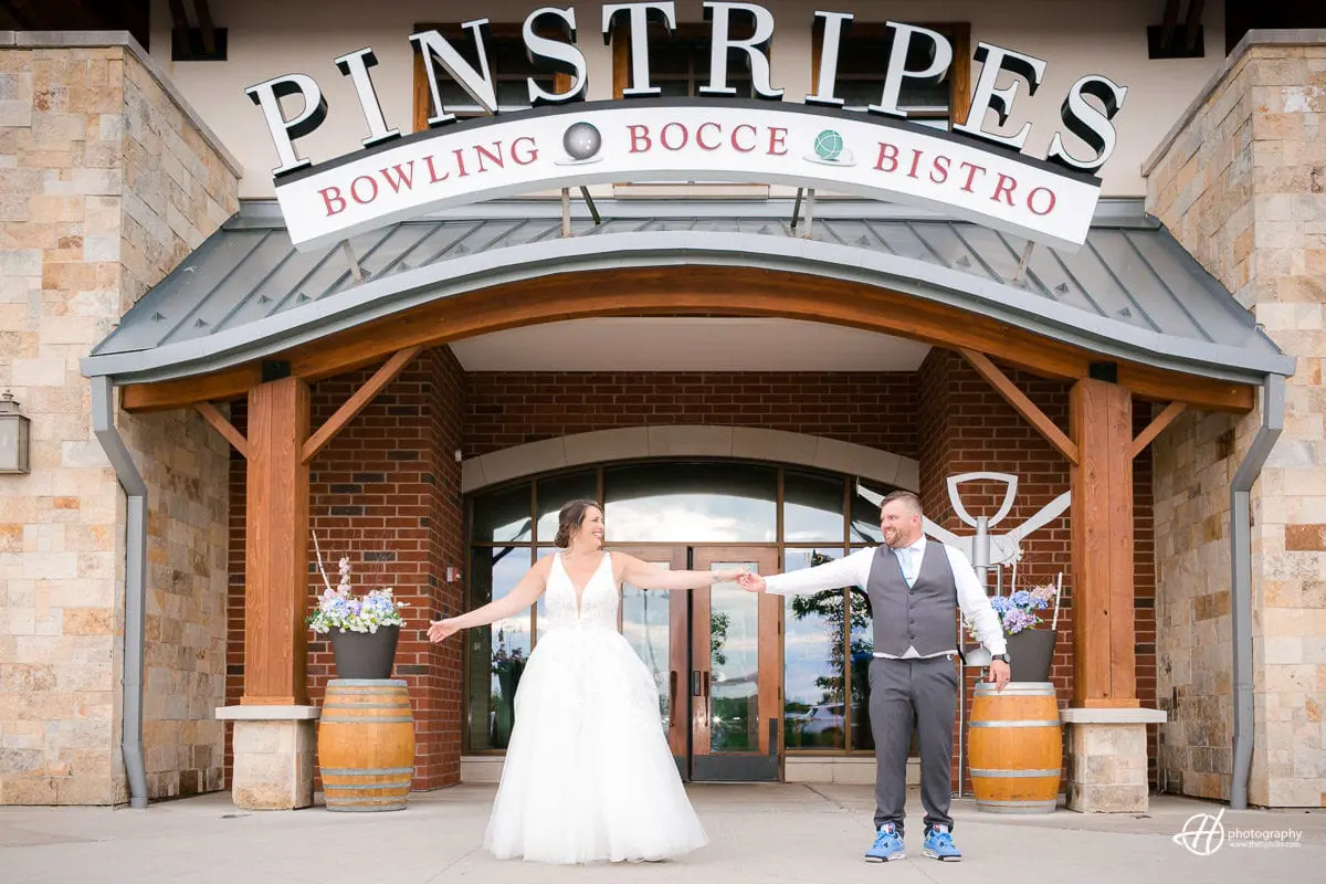 Pinstripes Wedding