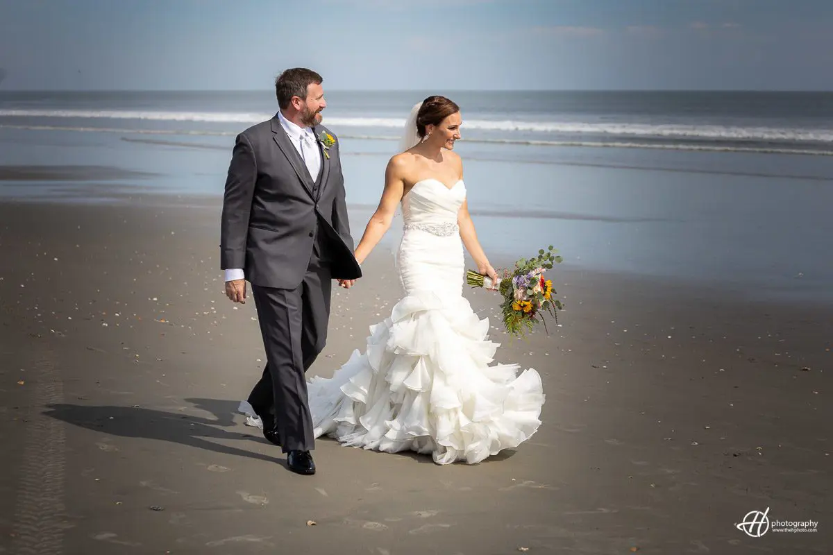 walking around Myrtle Beach 