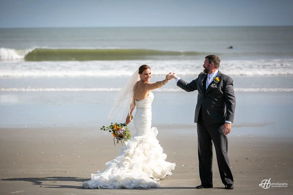 dancing on the beach 
