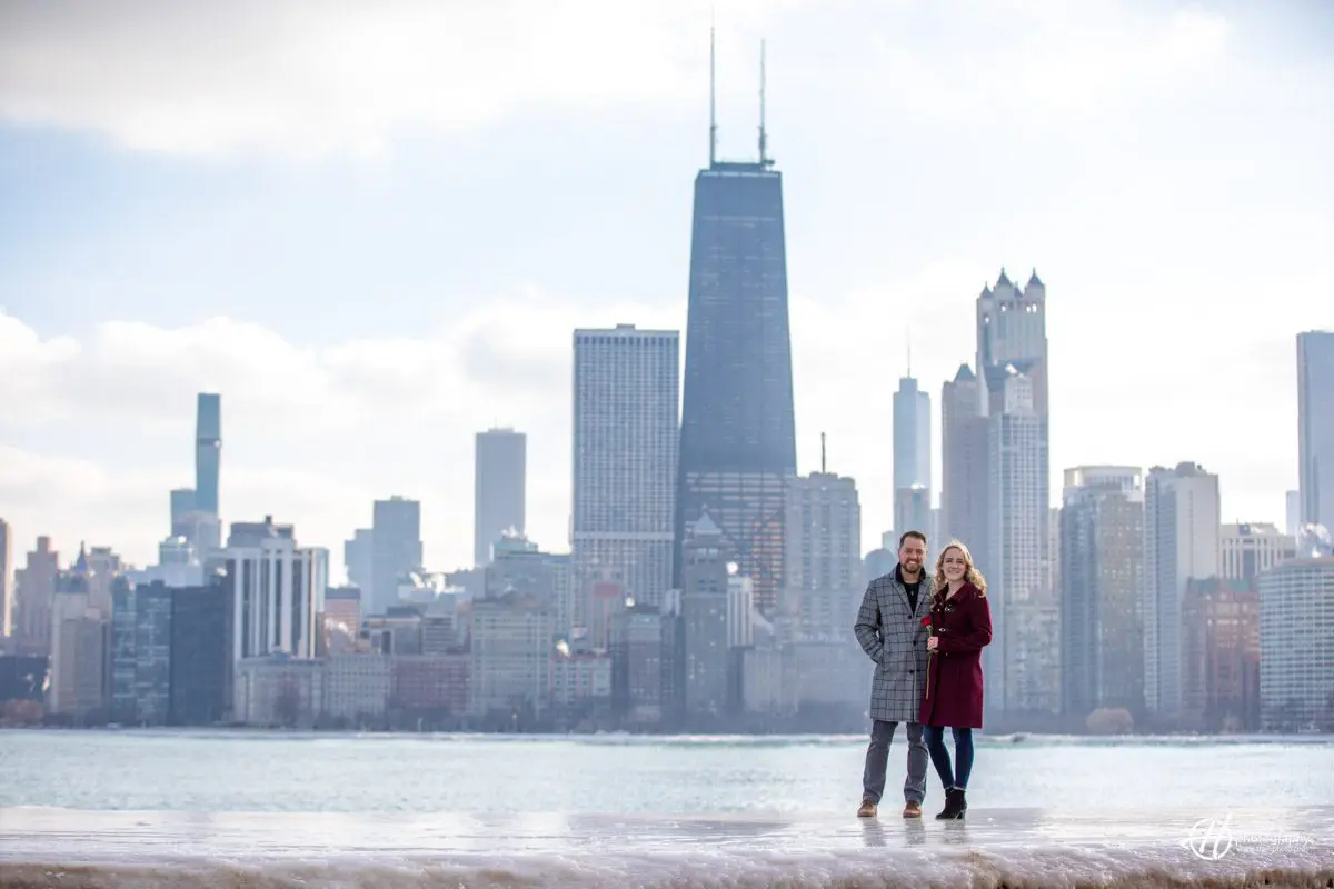 Chicago Winter Engagement