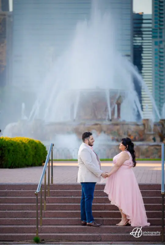 engagement photo Chicago