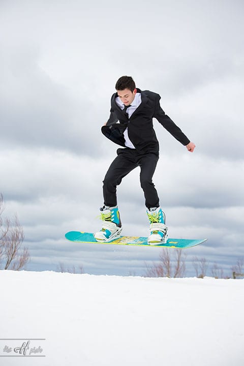 Adrian wanted photos after the wedding