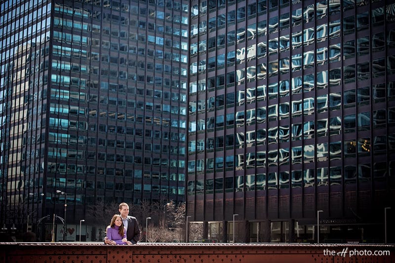 great view from Wacker bridge