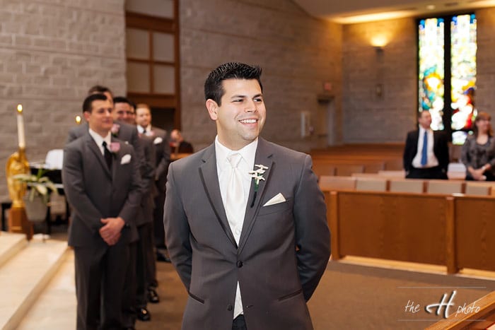 Frank had his first look at Emily 