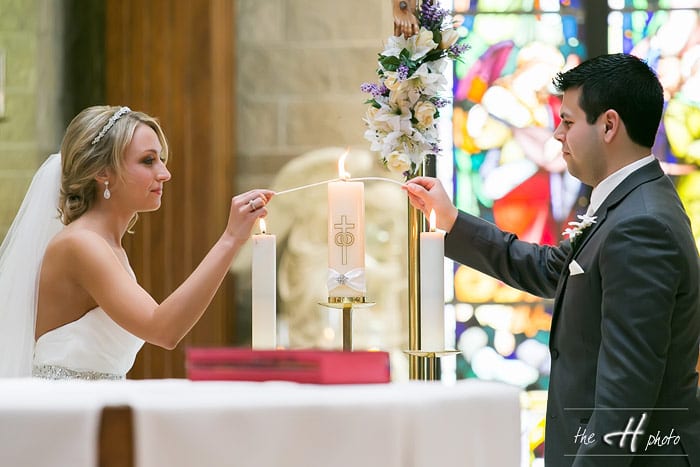 lighting the unity candle 