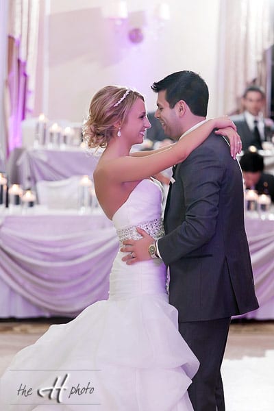 wedding party at Venut's restaurant 