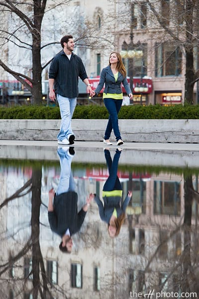 Some photos were taken at Crown Fountain