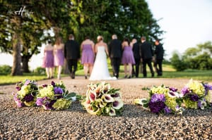 wedding photos at Kim and Matt 