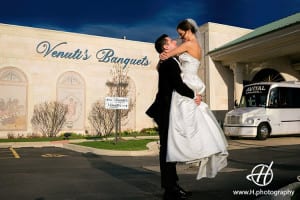 Aaron and Jessica’s wedding at Venuti