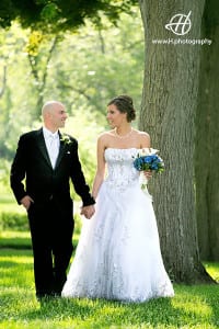 Tanya and Wayne  Outdoor Wedding Barrington