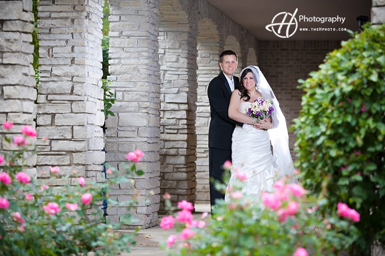 portraits by Bloomingdale Golf Club arches