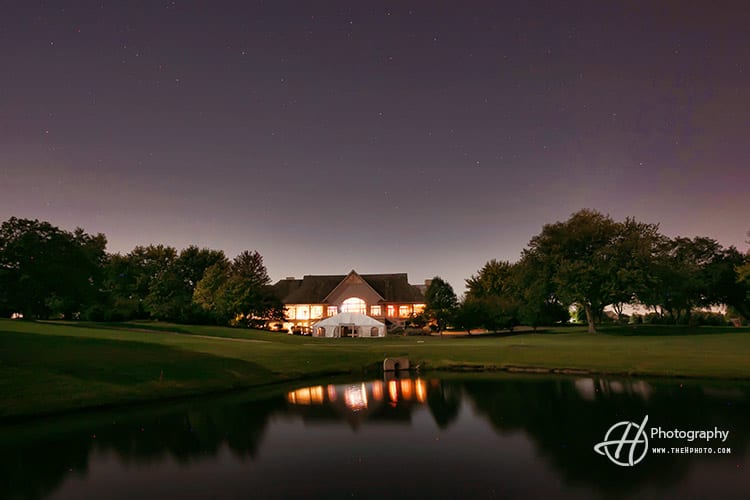 night view of Blooimngdale Golf Club