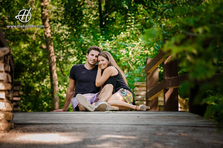 August engagement session 
