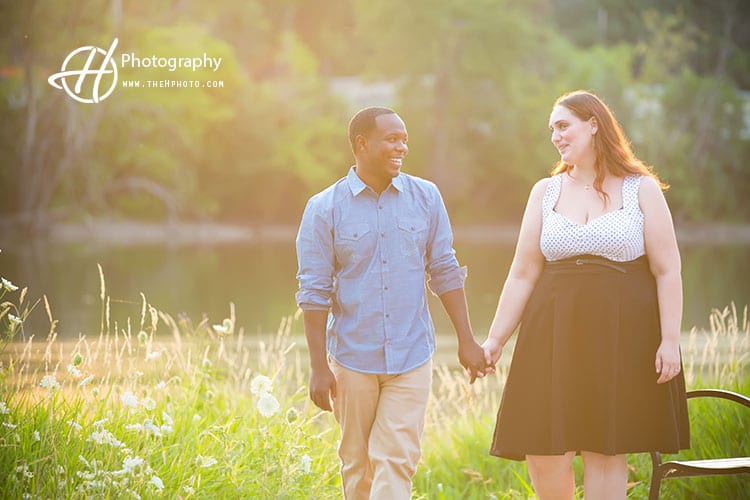 Elgin IL – Engagement Photos with Brianna and Tim
