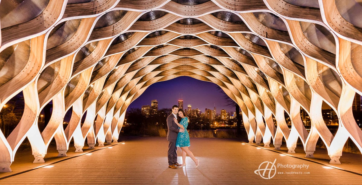 Engagement Photo Shoot  Downtown Chicago