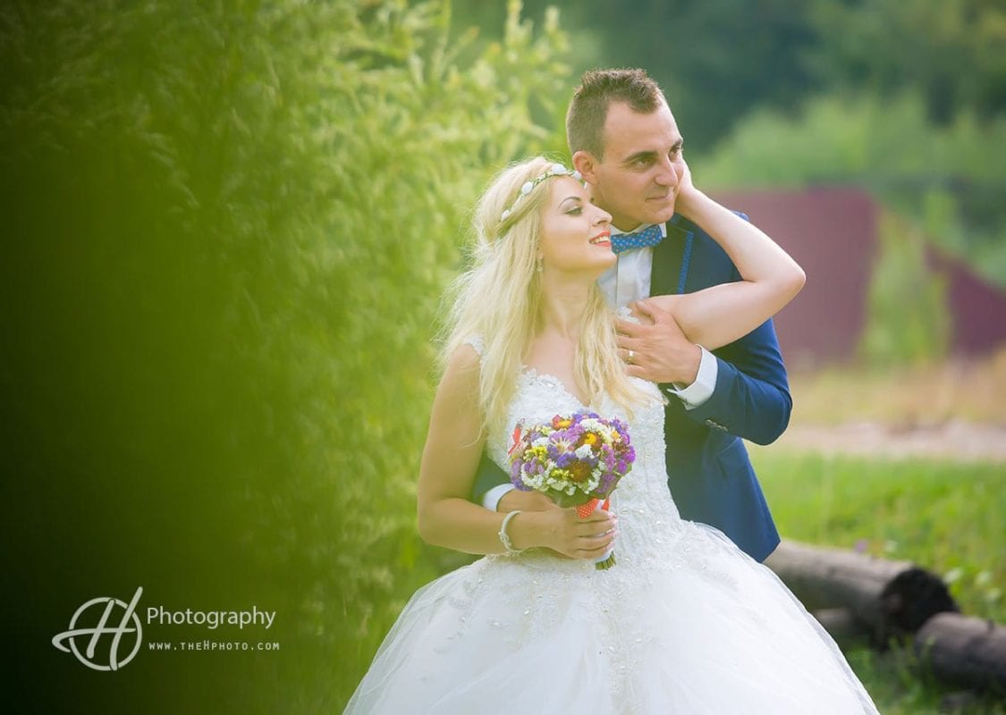 Ionut and Anne-Marie wedding portrait.