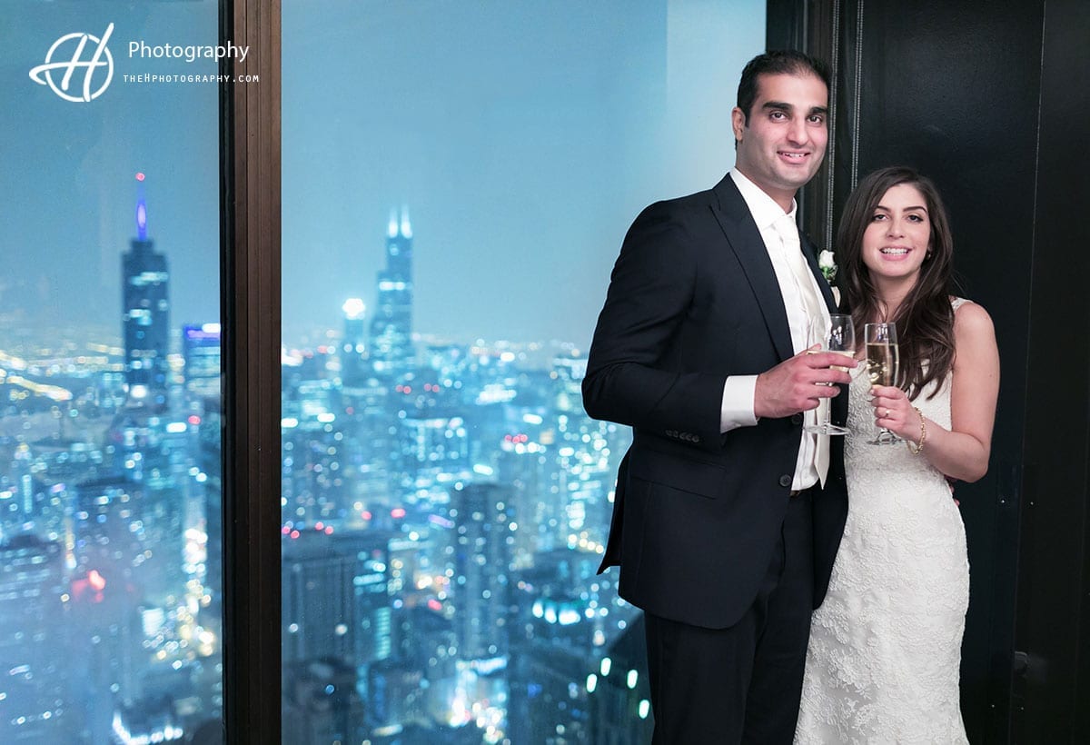 The Signature Room At 95th Floor Wedding H Photography