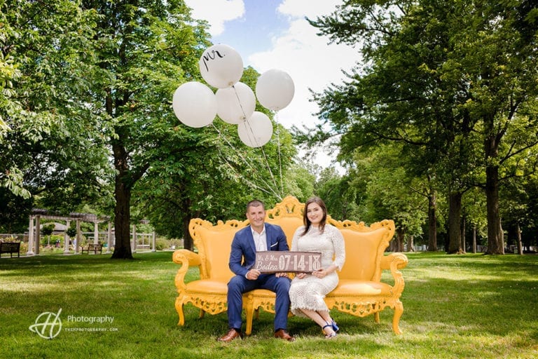 Cantigny Park Engagement Photography
