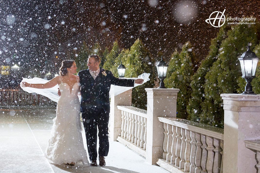 Dean and Luren winter wedding