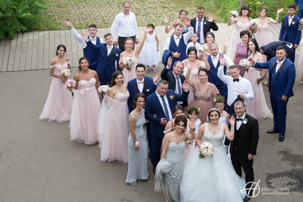 all the bridal party photo