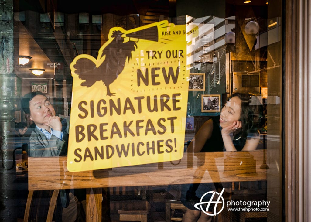 engagement on a store
