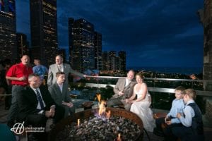 Chicago Athletic Association Hotel | Cindy’s Rooftop wedding | Christene & James