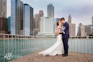 W Chicago Lakeshore Hotel Wedding Photos