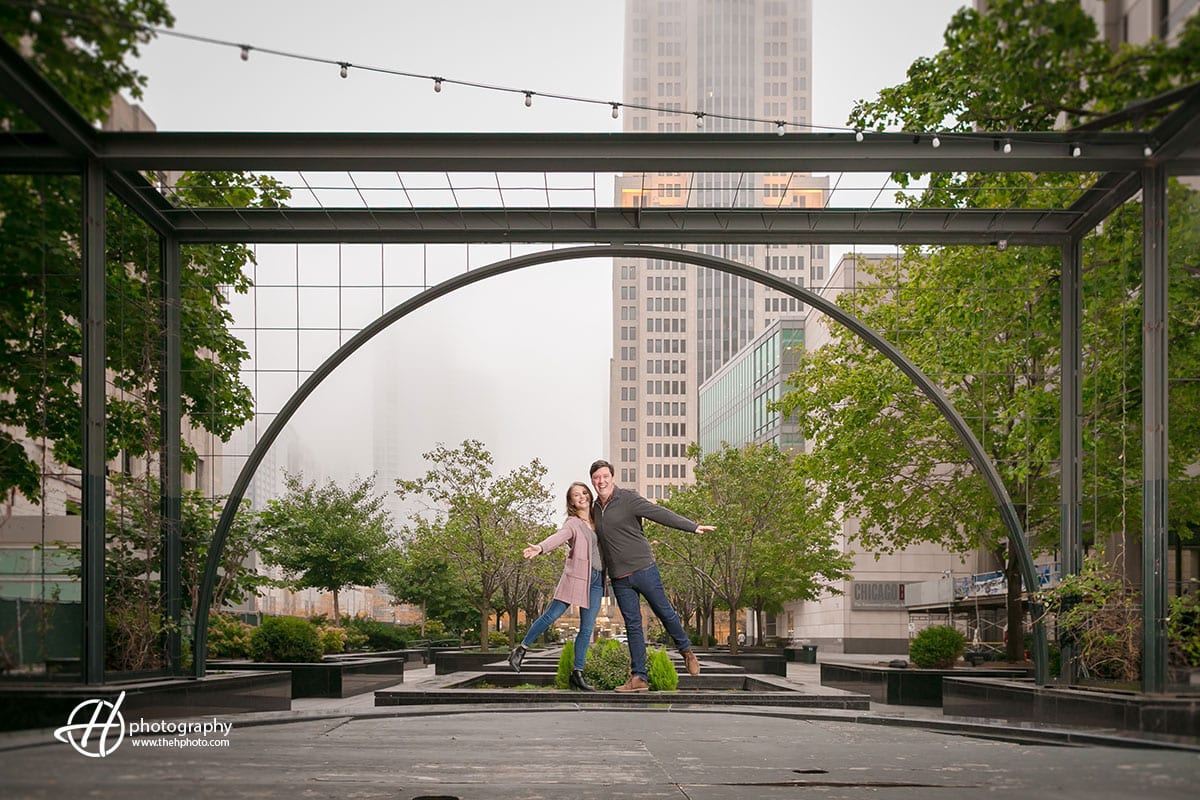 Engagement session by Chicago Tribune